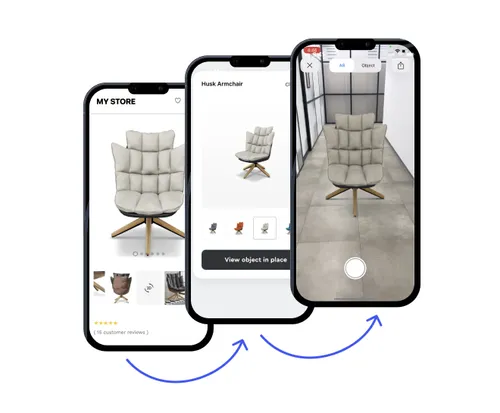 AR redirect page