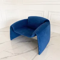 Blue Wrap Armchair — source photo 1 of 6