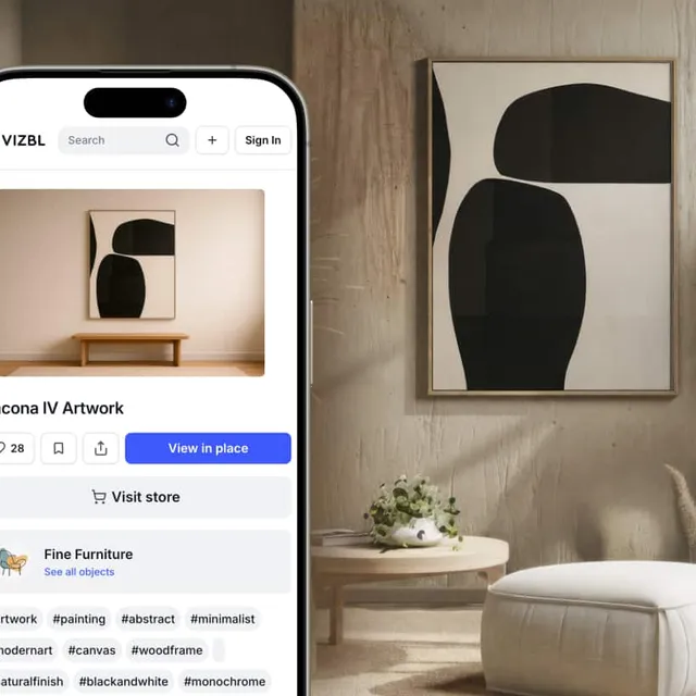 AR experiences generated automatically from flat catalog photos
