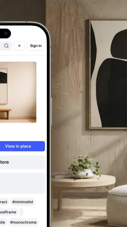 AR experiences generated automatically from flat catalog photos