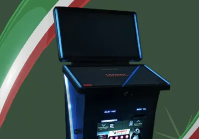 An ATi kiosk placed in a retail store