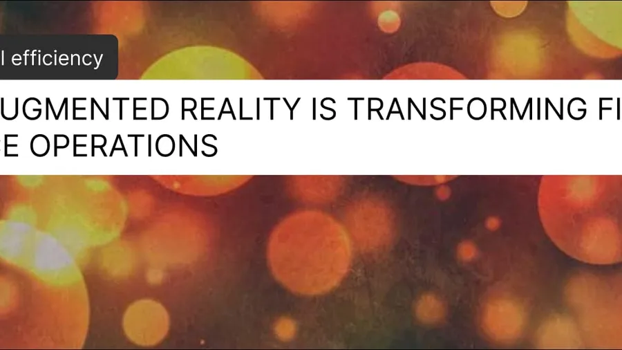 Augmented Reality (AR) is revolutionizing field service operations by equipping technicians with real-time, interactive guidance directly in their work environment. Using smartphones, tablets, or AR glasses, they can access 3D models, live data, and remote expert support — boosting accuracy, speed, and first-time fix rates. For B2B companies, AR delivers faster problem resolution, reduced training costs, and higher ROI. From maintenance and inspections to remote troubleshooting and customer self-service, AR simplifies complex tasks and enhances productivity. As technology integrates with AI, IoT, and cloud systems, AR is becoming essential for creating smarter, more connected, and efficient field operations.