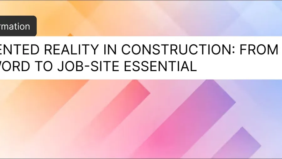 The article explains that augmented reality (AR) is rapidly becoming an essential tool in construction, helping bridge the gap between design and on-site execution by overlaying digital models onto real-world environments. Instead of relying solely on drawings and interpretation, teams can visualize layouts, detect clashes, track progress, guide installations, and verify quality in real time using mobile devices like tablets and phones. AR improves collaboration among architects, engineers, managers, and field crews while enhancing safety through hazard visualization and training simulations. As AR software integrates with BIM and project management systems, and works alongside virtual reality for design reviews, it is shifting construction from guesswork to precise, visual, data-driven building—making it a practical industry standard rather than just a technological trend.