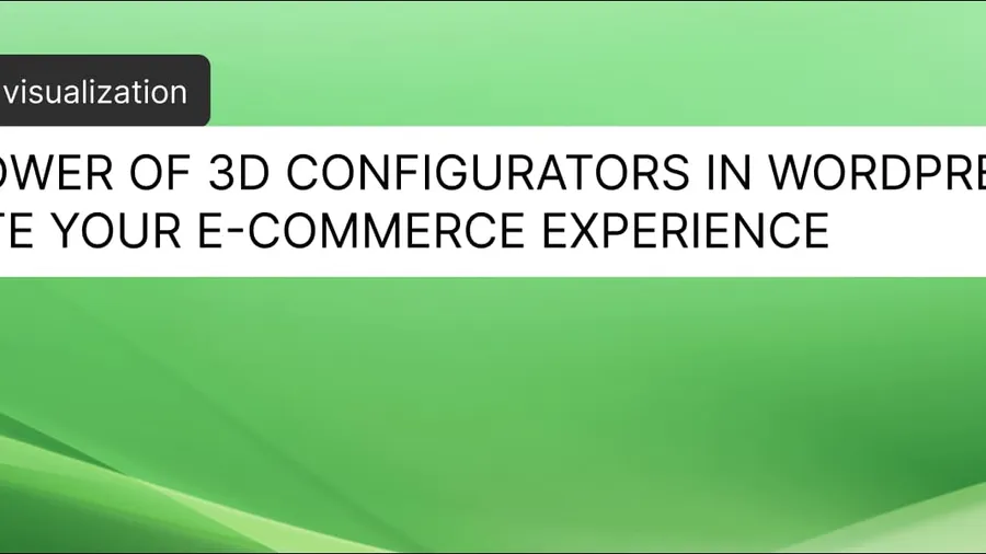 Revolutionize your ecommerce site with a 3D configurator for WordPress—an interactive tool that lets customers explore, rotate, and customize products in real time. Plugins like Vizbl make it easy to integrate 3D visualization and personalization directly into your WordPress or WooCommerce store, enhancing engagement, reducing returns, and boosting conversions. Bring your products to life and give shoppers an unforgettable, immersive experience.