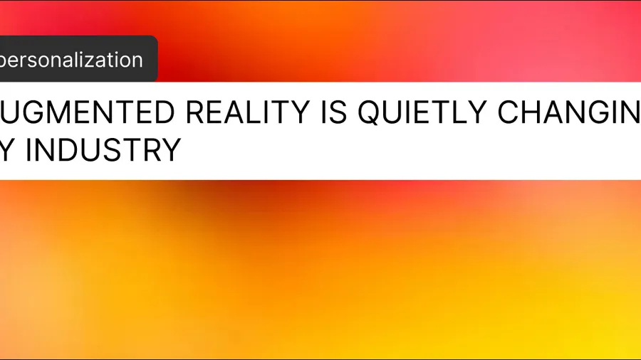 How Augmented Reality Is Quietly Changing the Beauty Industry