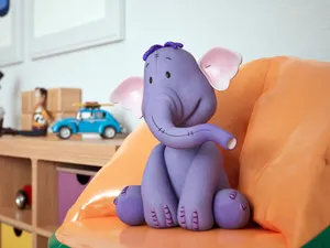 Plush Elephant Toy — opens in the live 3D & AR viewer