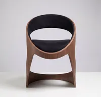 Walnut Sculptural Chair — source photo 2 of 6