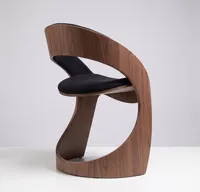 Walnut Sculptural Chair — source photo 4 of 6